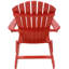 Chaise Adirondack pliante en bois massif Alilyana