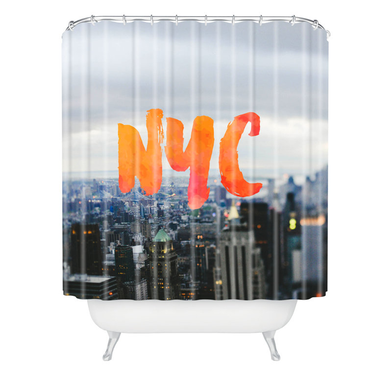Rideau de douche Darina NYC Skyline