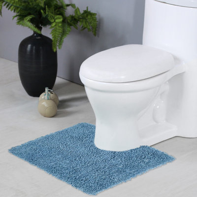 Heacock U-shaped 100% Cotton Non-Slip Contour Mat