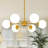 Yoonus 6 - Light Dimmable Sputnik Chandelier