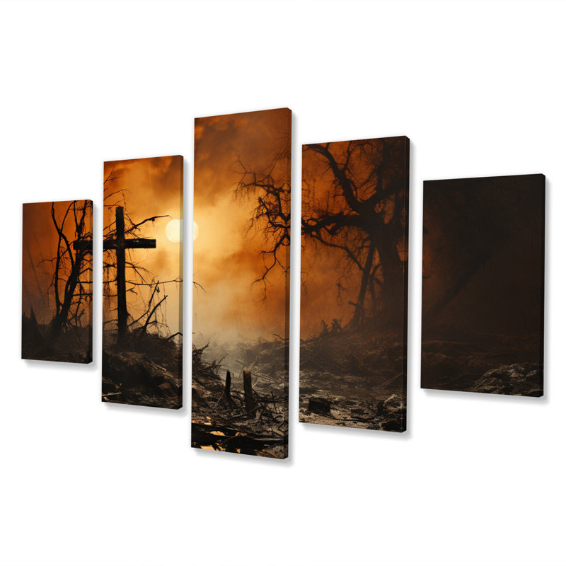 Impression sur toile - 5 panneaux