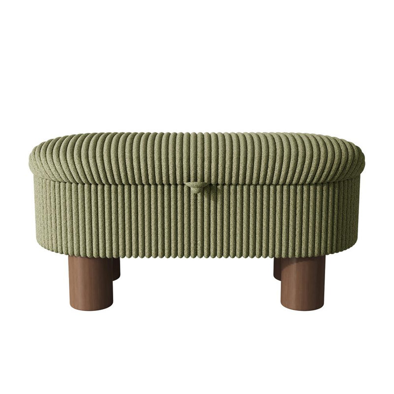 Modern Hidden Storage Ottoman