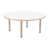 Tableau blanc / sable