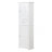 Tall Bathroom Storage Cabinet, Freestanding Storage Cabinet With Drawer And Adjustable Shelf, MDF Board With Painted Finish-2049200887