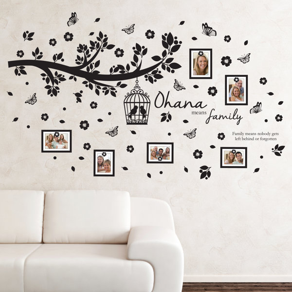 Small Lovers Tree 3D Wall Sticker Artistical Wall Stickers for Family  Living Room Bedroom Wall Decoration 