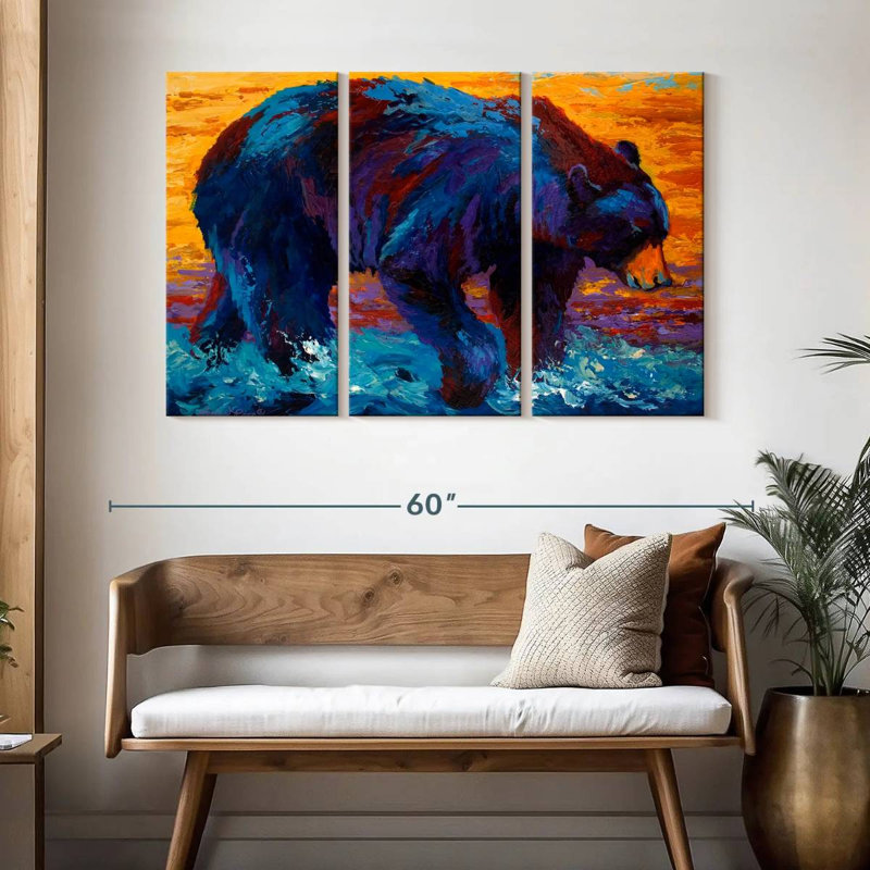 Brampt Rivers Edge II, 32" H x 50" W