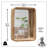 Rectangular Wood Framed Mirror