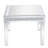 Mirrored Coffee Table With Crystal Inlay