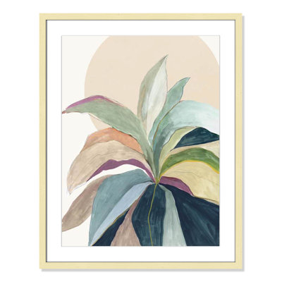Sherbrooke Sunny Bright Leaves II by Asia Jensen Print