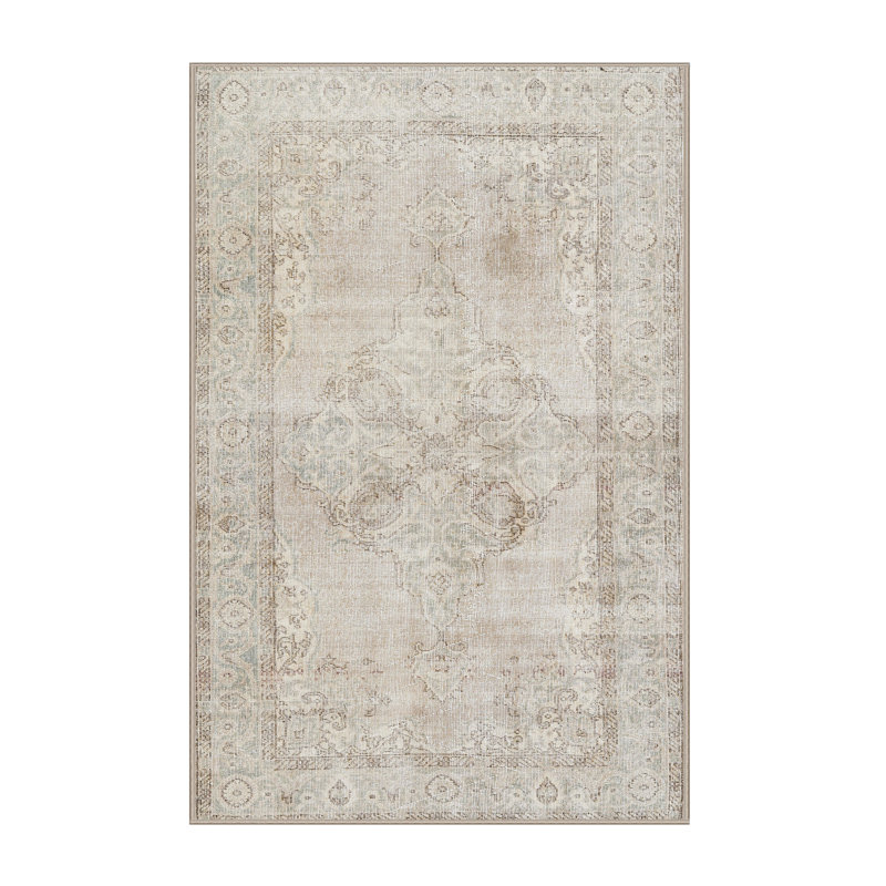 Akeeb Oriental Indoor Rug, Rectangle 6' x 9'