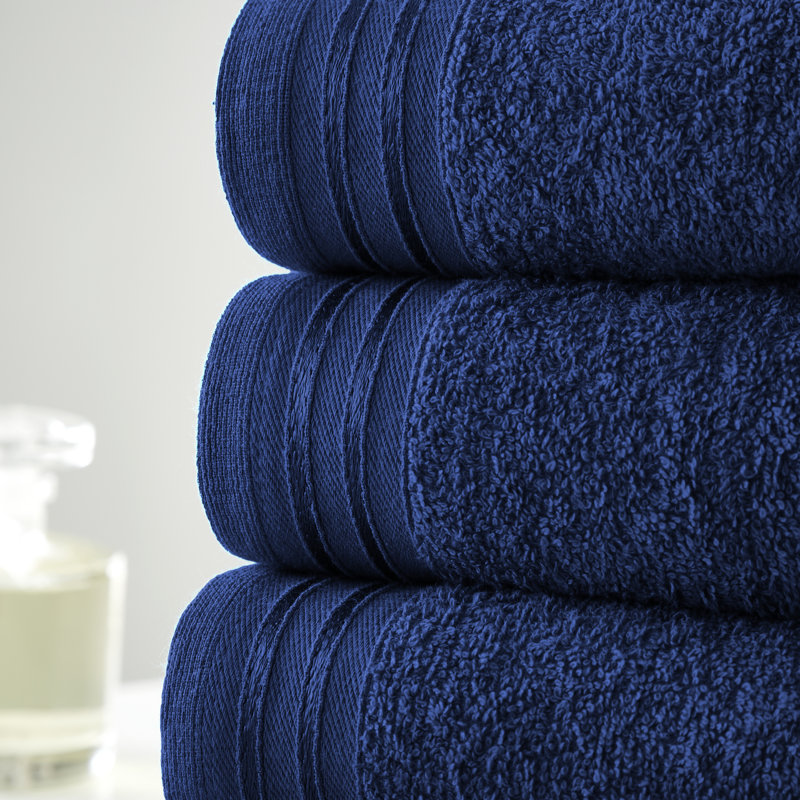 4pk Wilsford Bath Sheet 75x135, Royal Blue