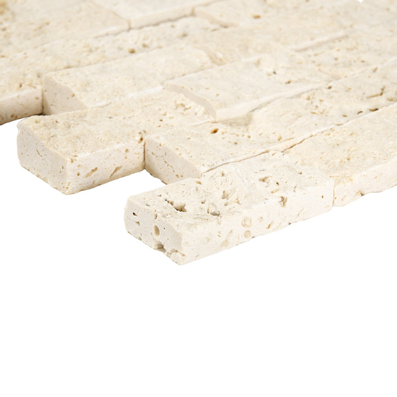 Tuile splitface  Ivory