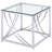 Sleek Modern Two-Piece Tempered Glass Coffee Table Set