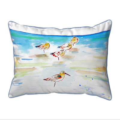  Coussin décoratif intérieur / extérieur Five Sanderlings