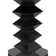 Zig-Zag Mahogany Round Solid Wood Dining Table