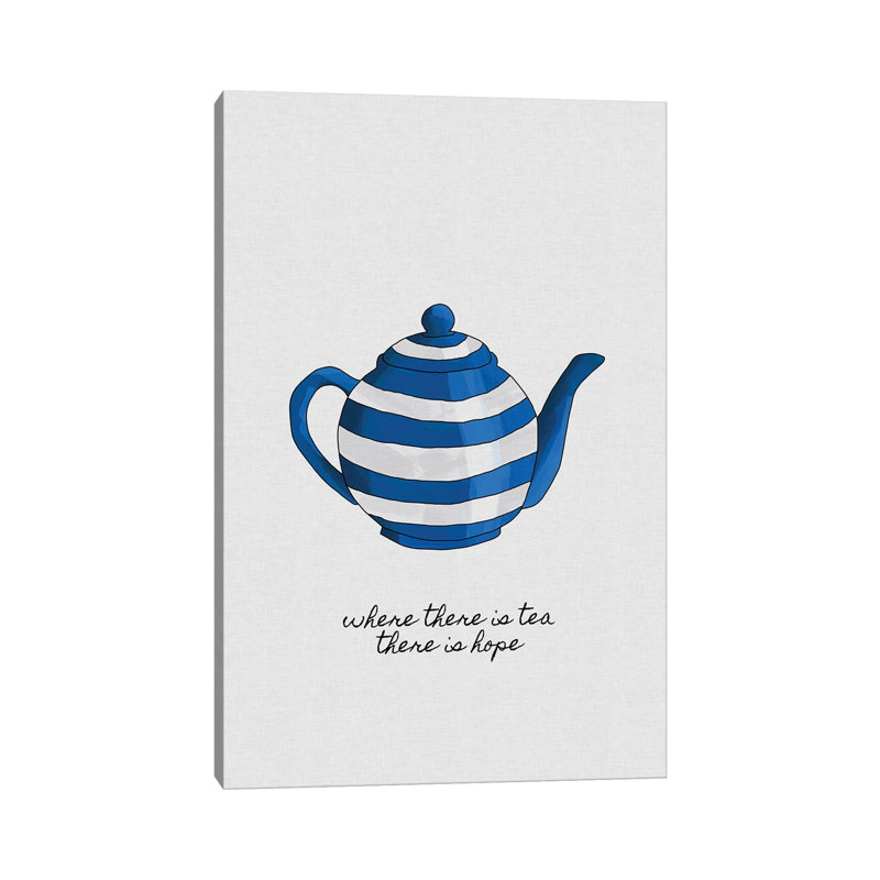 Where There Is Tea There Is Hope by Orara Studio - Gallery-Wrapped Canvas Giclée on Canvas, Wrapped Canvas