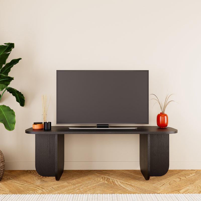 Beca TV Stand 100 cm Small TV Unit for TVs up to 43 Inch, Modern Compact TV Table Stand with Storage Shelf, TV Cabinet for Living Room, Media Console Furniture, 3 Colour Options