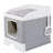 Audriaunna Plastic Enclosed Litter Box Enclosure with Built-in Scoop