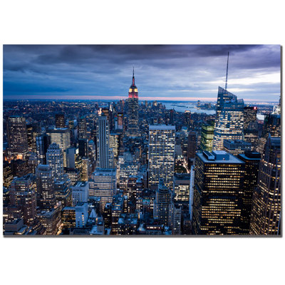 'New York City, NY' Canvas Art