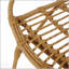 Chaises d'extérieur en osier Boho
