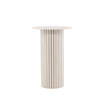 Damarien Round Metal Base Dining Table