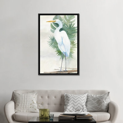 " Standing Egret II " Graphic Art