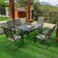 Ensemble de 6 chaises d'extérieur Red Barrel Studio® Patio C Spring