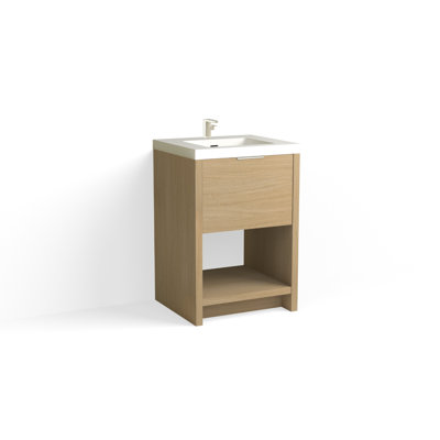 Vista 24" W Freestanding Single Bathroom Vanity