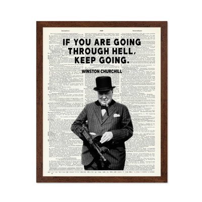 Winston Churchill - Keep Going