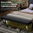 Tryston Full Size Bed Frame With Footstool,upholstered Headboard,led Lights,Gray-1601692919-1601692873