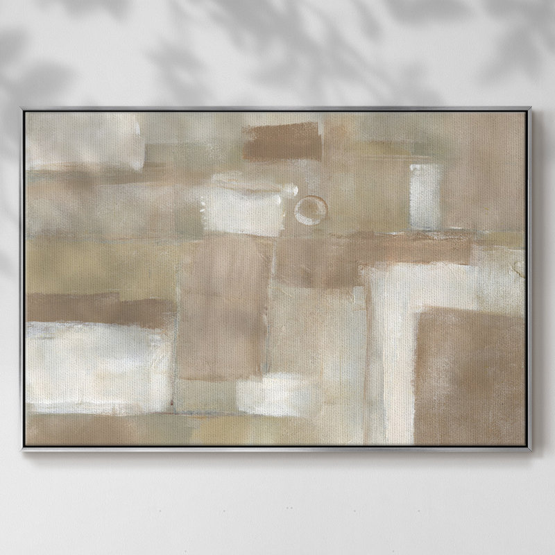 " Neutral Expression II ", 41" H x 27" W x 2" D, Natural