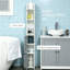 MDF / Particle Board Freestanding Linen Cabinet