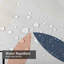 Rideau de douche rétro avec 12 crochets Leaves Worn-981846059