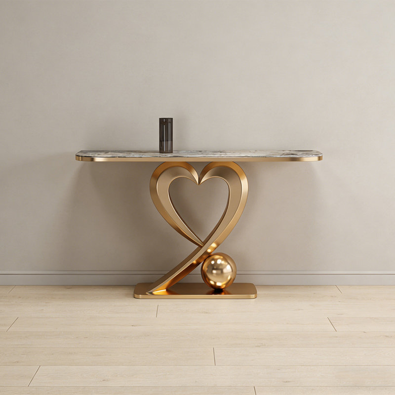 Console Modern Minimalist Luxury Art, H 33,46 po x l 47,24 po x P 15,75 po