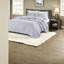 Ensemble de literie en coton Farmhouse, lit simple blanc, confortable toutes saisons