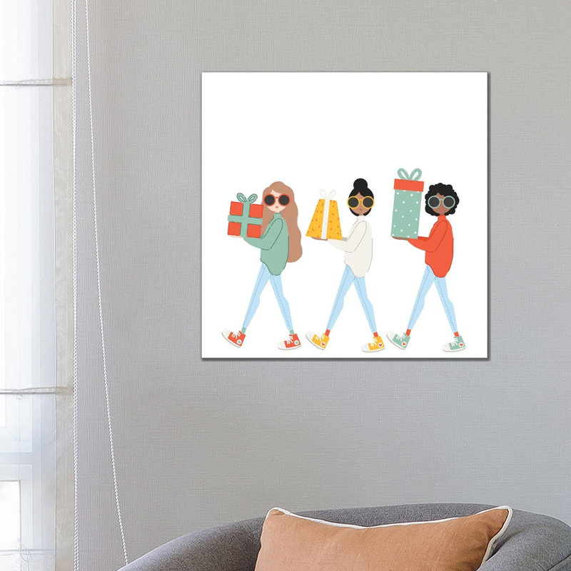 Tis The Season - Wrapped Canvas Painting, 66.04 cm H x 66.04 cm W x 1.91 cm D