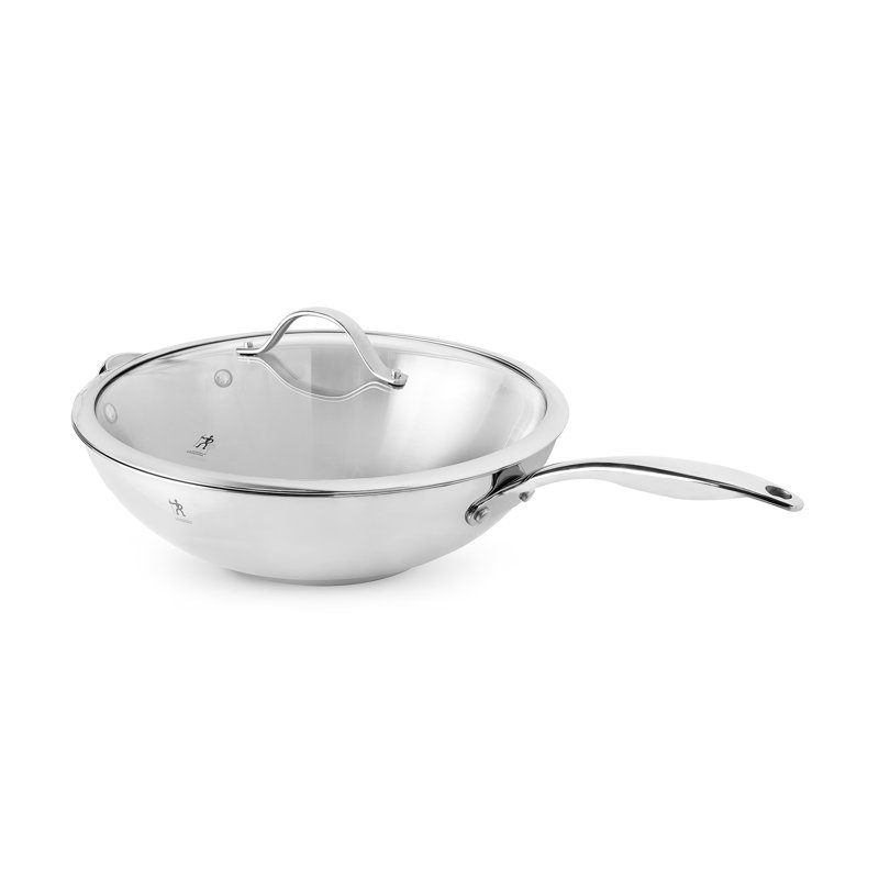 Aragon 32 cm / 12.5 inch 18/10 Stainless Steel Wok