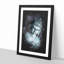 Smoke Surrounding the Buddha - Framed Print-56742347-56742349