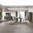 Rectangular Dining Table, Gray Oak High Gloss