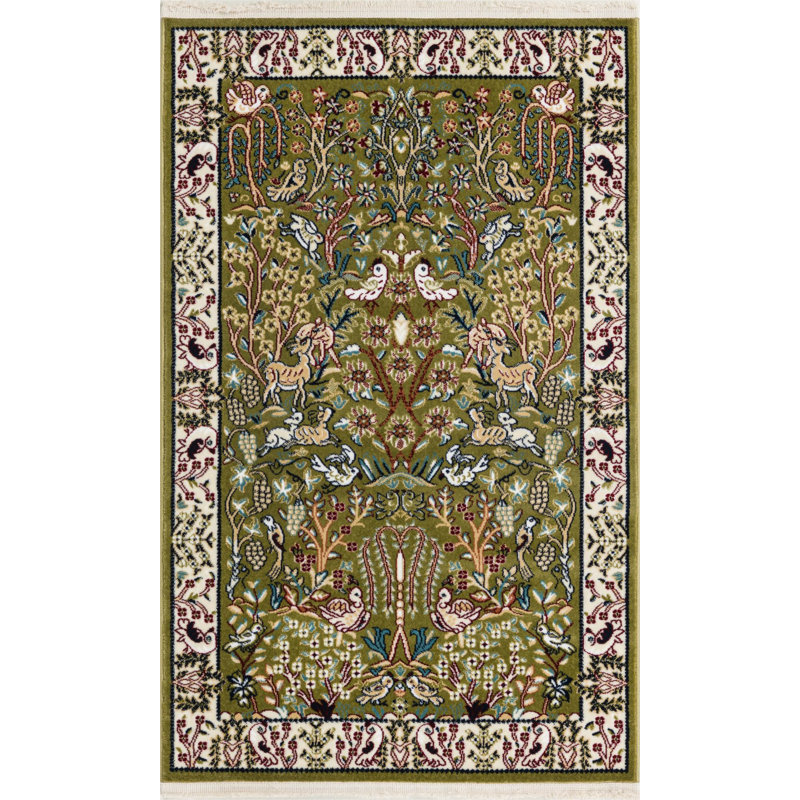 Kelayeh Oriental Indoor Rug, Rectangle 2'7" x 4'