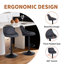 Tabouret de bar rotatif à hauteur ajustable Illyas-623432853-623432854
