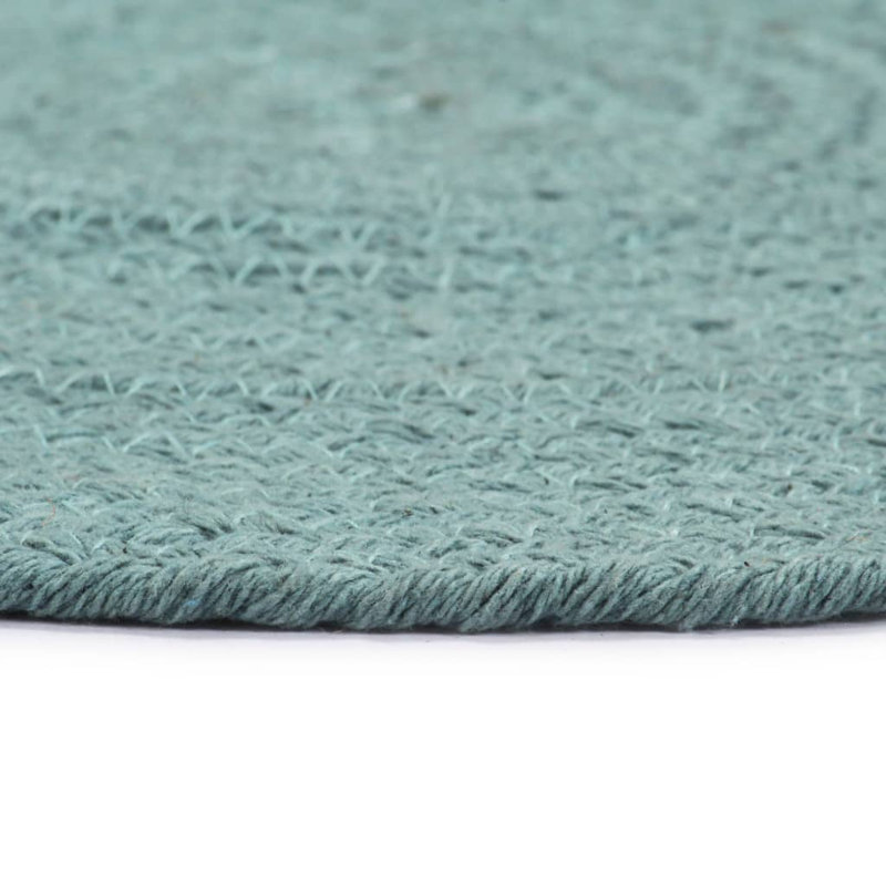Billmyre Cotton Solid Colour Round Placemat, Green