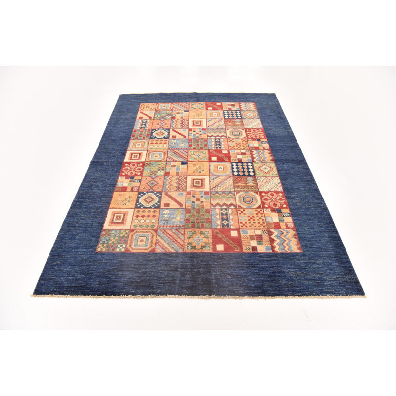 Tapis bleu Nitta