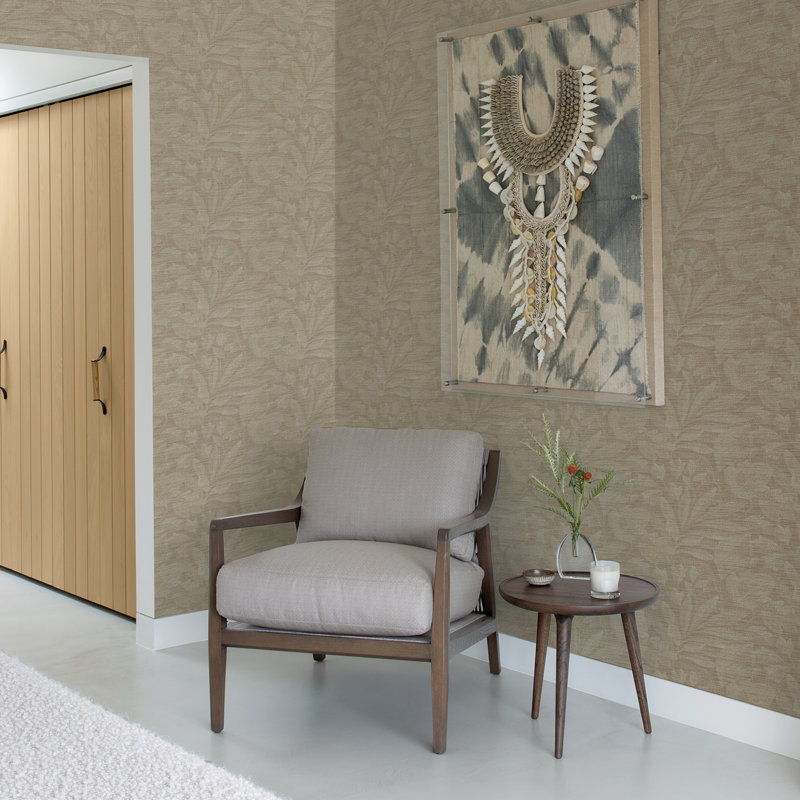 Floral Wallpaper, Light Neutral