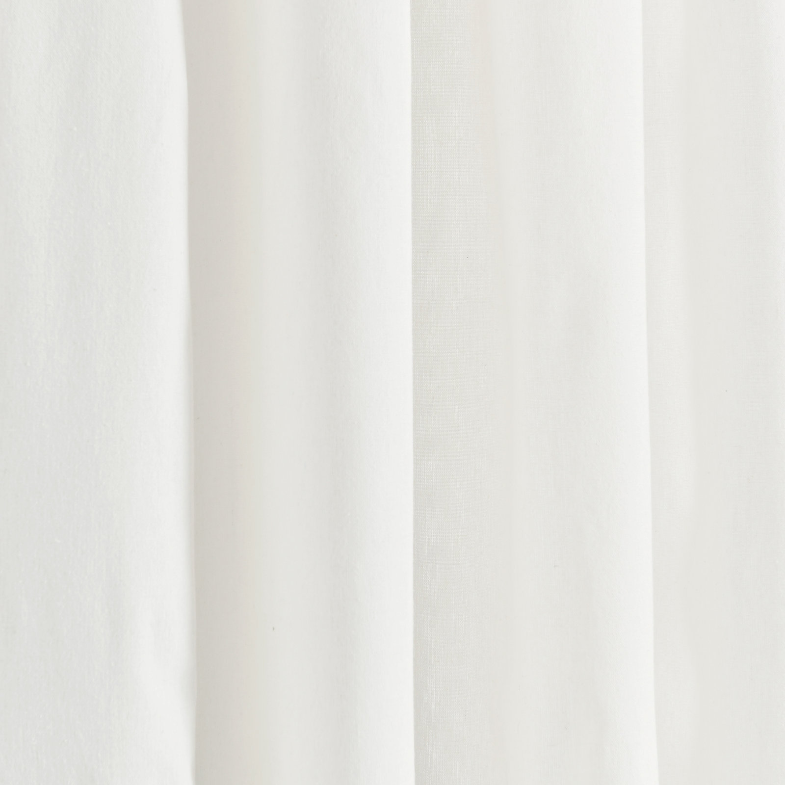 Yolonda Semi-Sheer Curtain Panel, Gray/White, 52'' W x 84'' L