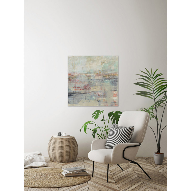Soft Scape II - Wrapped Canvas Painting, 122cm H x 122cm W x 4cm D