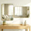HOMCOM Rectangular Wall Mirror Elevated Aluminium Alloy Frame-51695638
