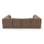 Praia 124" Ultraleather Outdoor U Sectional