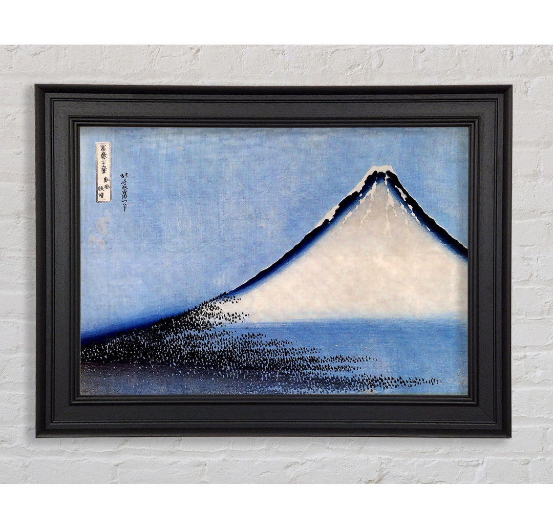 Hokusai Berg Fuji 2 - Einzelner Bilderrahmen Kunstdrucke