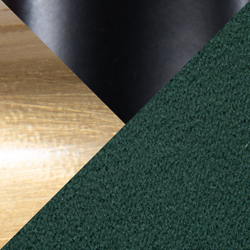 Tabouret de bar 30 po Arabelle, Vert émeraude